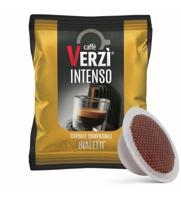 VERZI COMPATIBILE BIALETTI AROMA INTENSO 100PZ