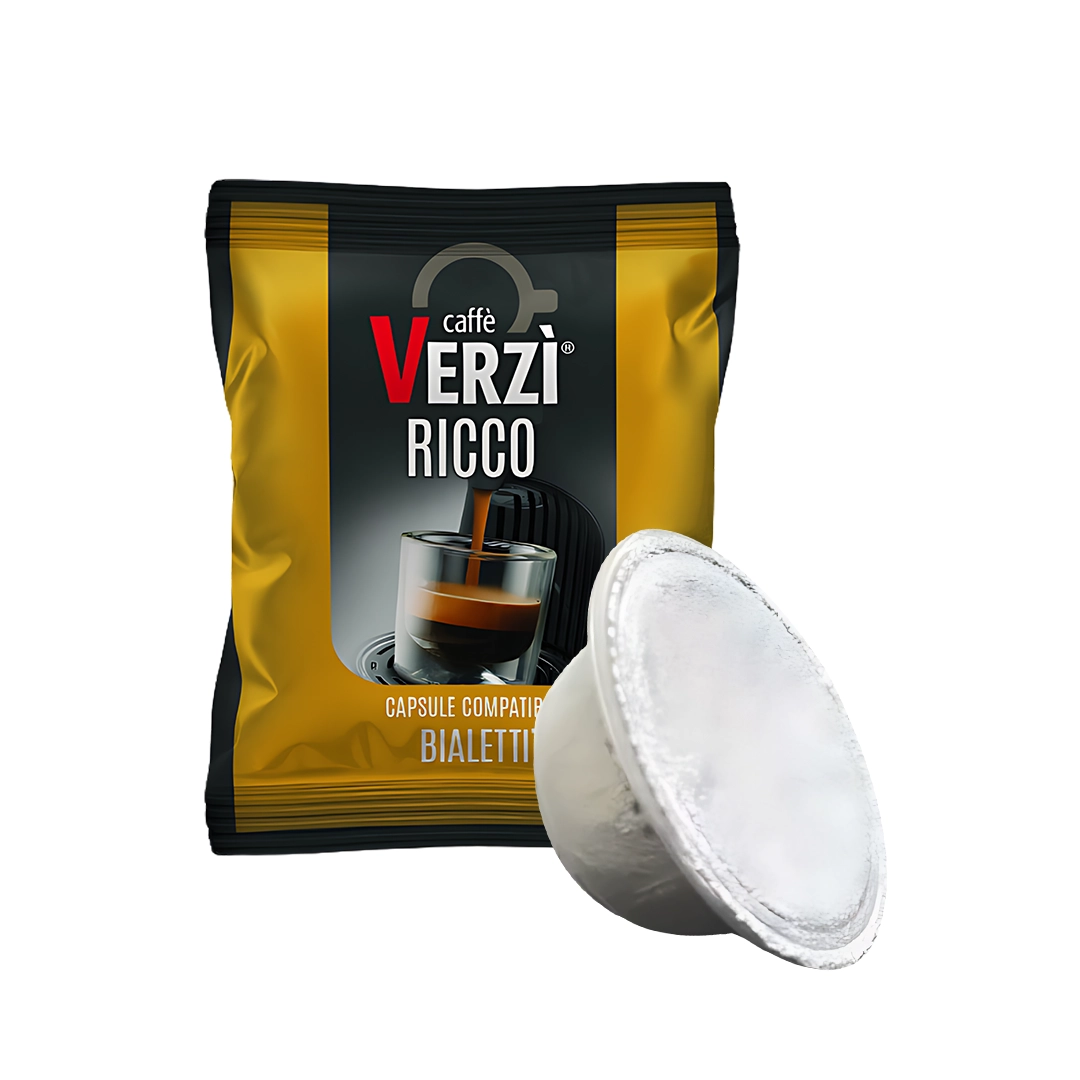 VERZI COMPATIBILE BIALETTI AROMA RICCO 100PZ