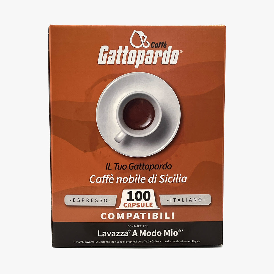 DOLCE GUSTO GATTOPARDO GUSTO RICCO 100 PZ TO.DA GATTOPARDO PROMO NOBILE DI SICILIA