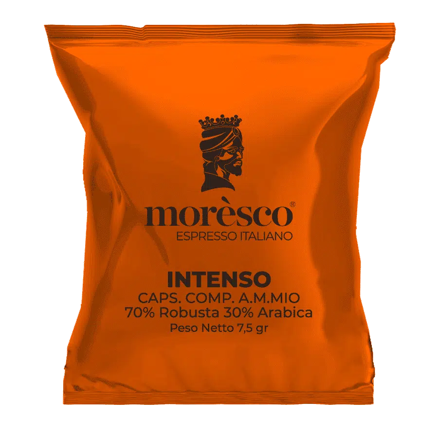 100 Capsule Compatibili A Modo Mio INTENSO – Caffè Moresco