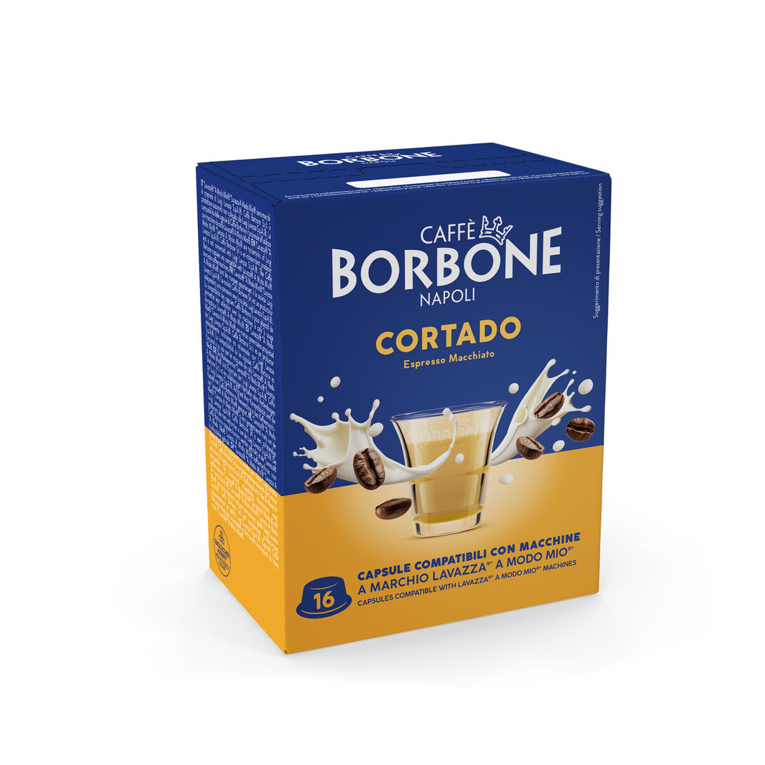 BORBONE COMPATIBILE A MODO MIO CORTADO 16PZ