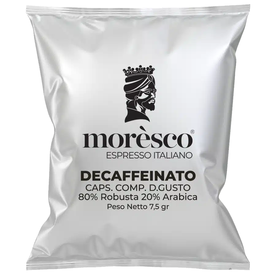 100 Capsule Compatibile E.P. – ESSSE DEK – Caffè Moresco