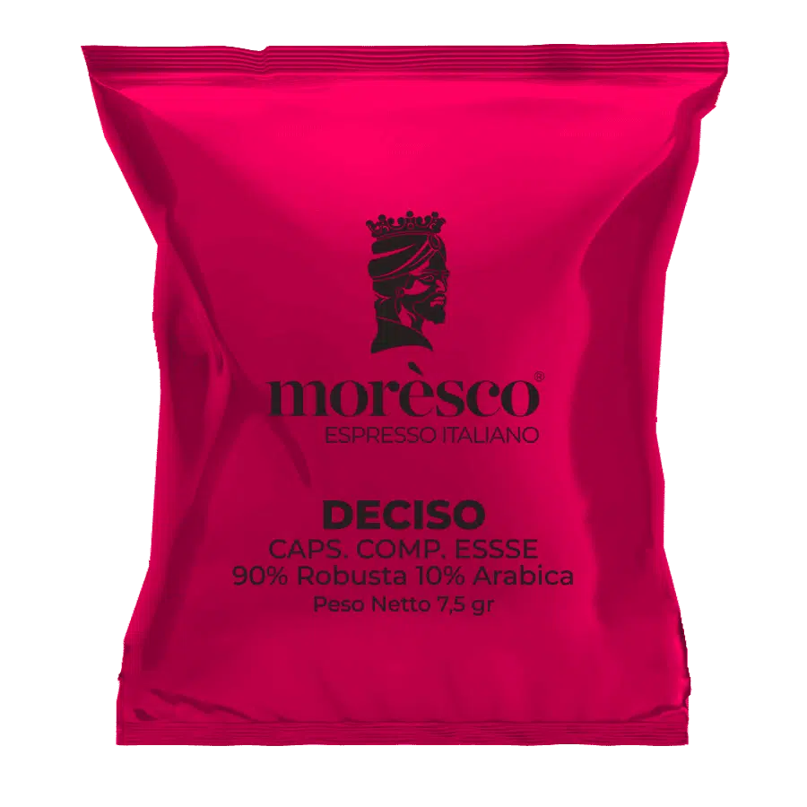 100 Capsule Compatibile E.P. – ESSSE DECISO – Caffè Moresco