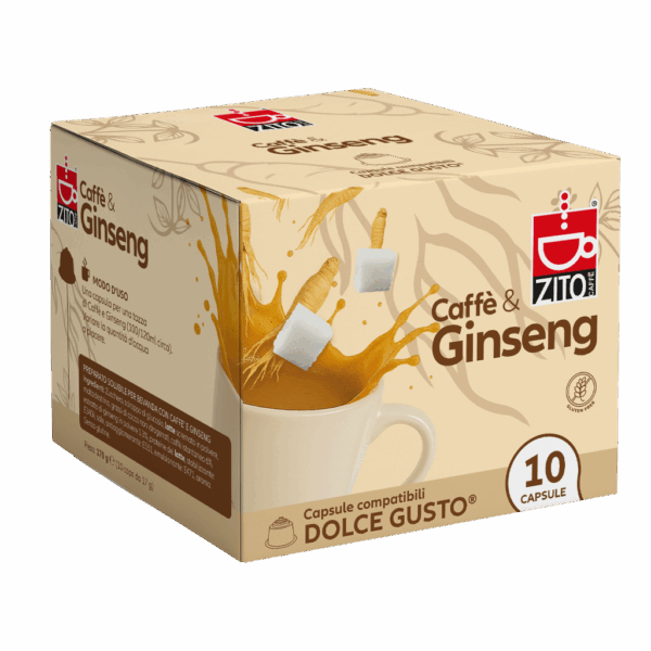 ZITO COMPATIBILE DOLCE GUSTO GINSENG 10PZ