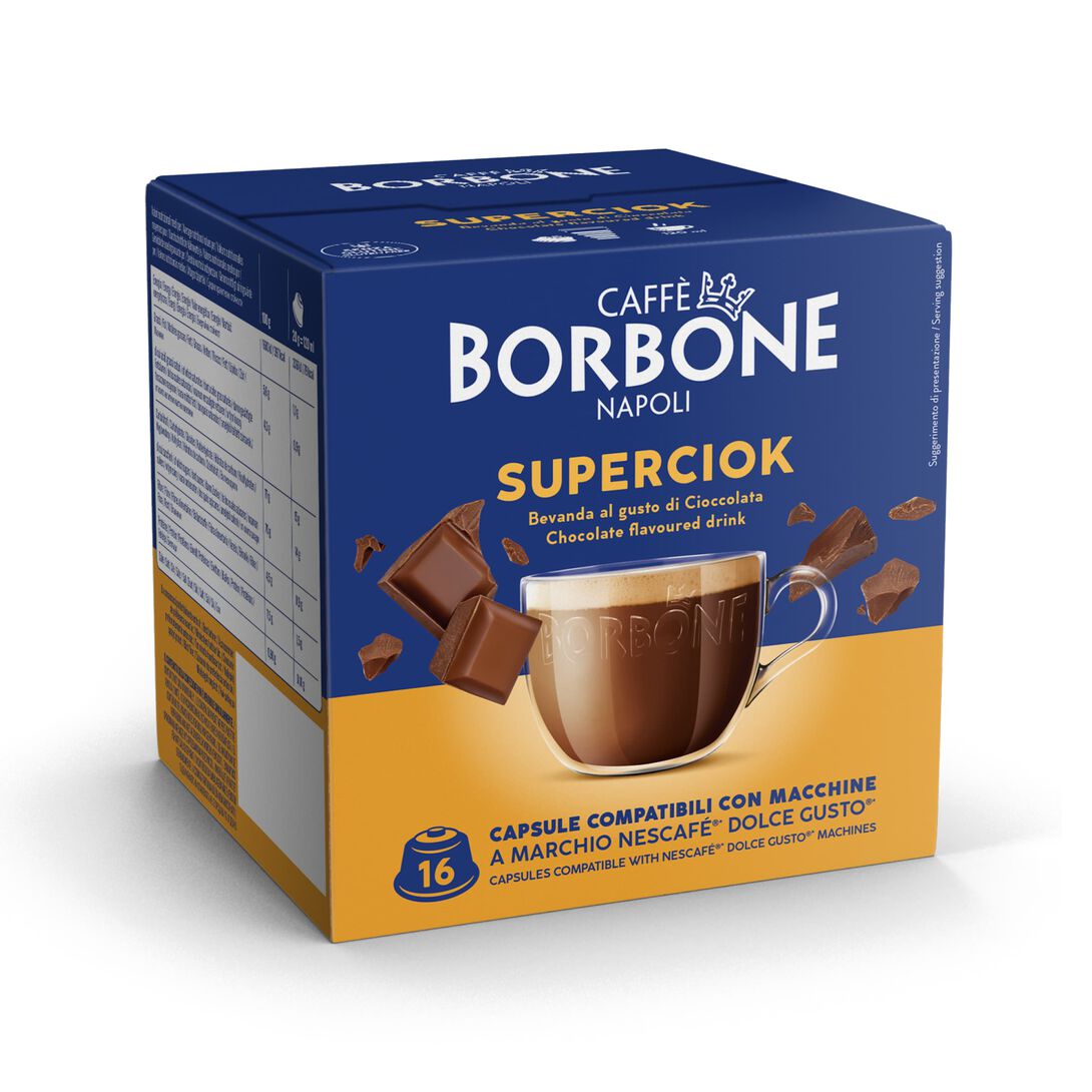 BORBONE COMPATIBILE DOLCE GUSTO SUPERCIOK 16PZ