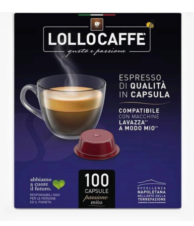 LOLLO COMPATIBILE A MODO MIO MISCELA NERA 100PZ