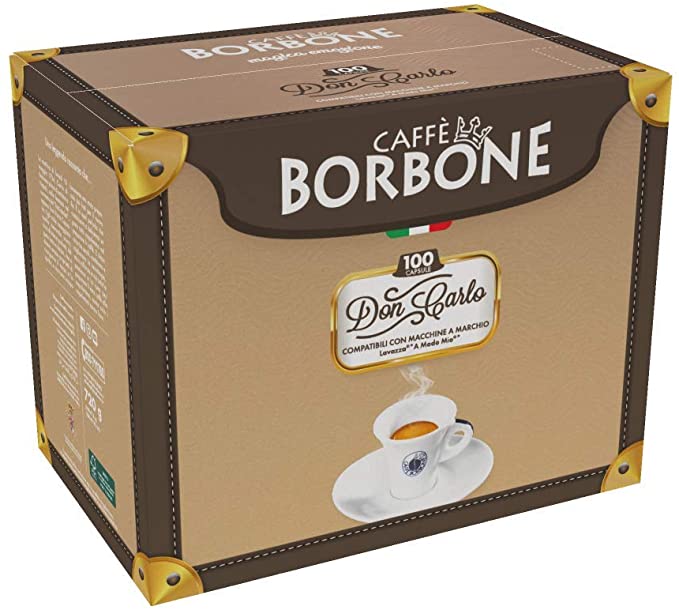 BORBONE CAPSULA DON CARLO RED 50 - 100 PZ - Coffee Break Shop