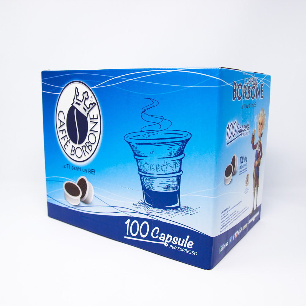 BORBONE CAPSULE ESPRESSO POINT MISCELA VERDE - DECAFFEINATA - DEK 50 - 100 PZ - Coffee Break Shop