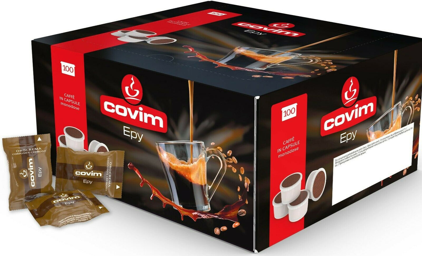 100 Capsule Caffè Covim OroCrema Espresso Point EPY - Coffee Break Shop