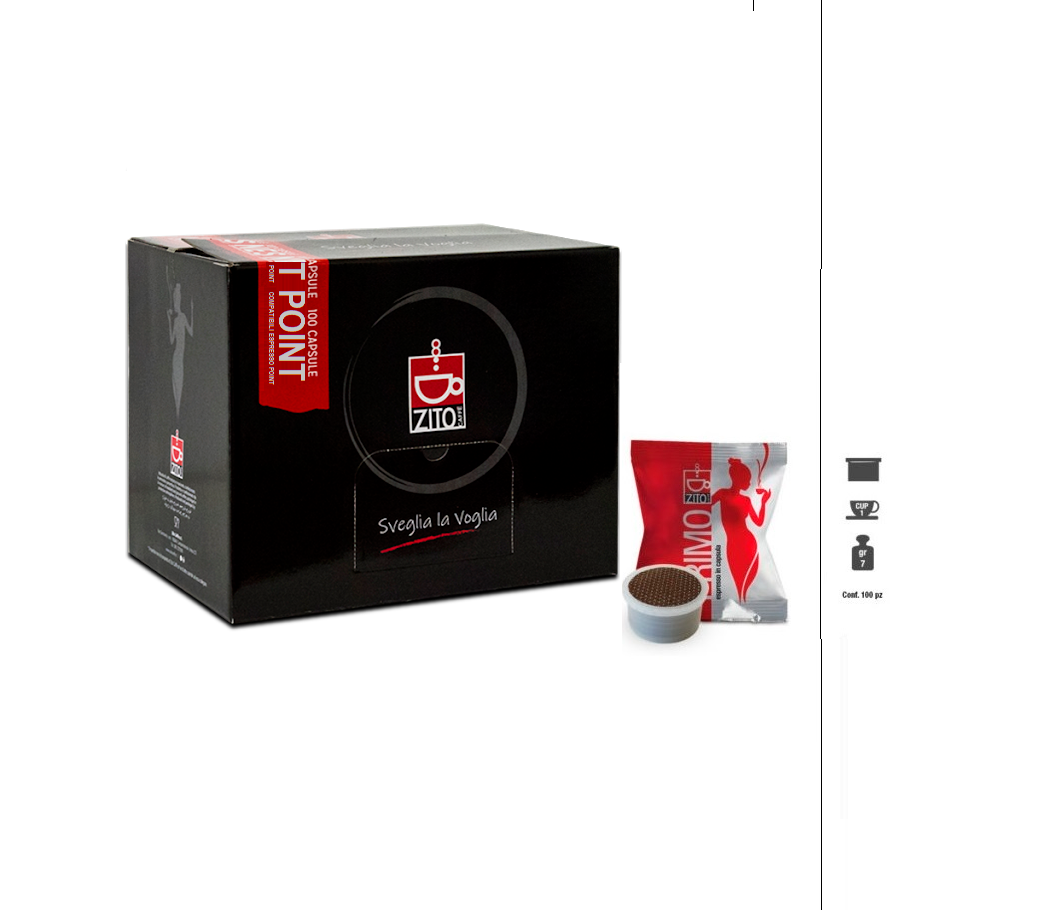 ZITO CAFFE' MISCELA PRIMO 100 PZ - CAPSULA COMPATIBILE ESSEE POINT CAFFè - Coffee Break Shop