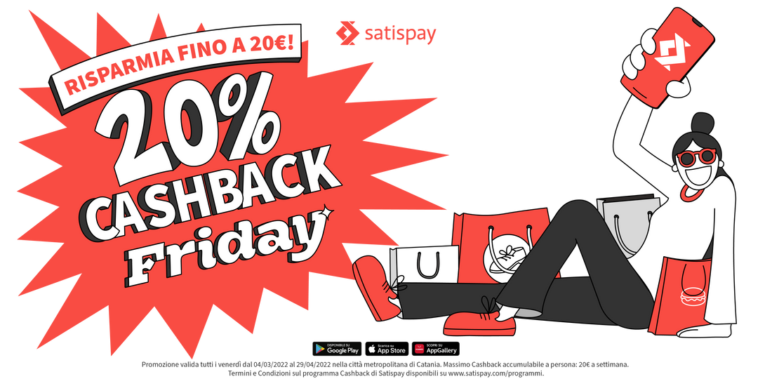 CASHBACK CON SATISPAY