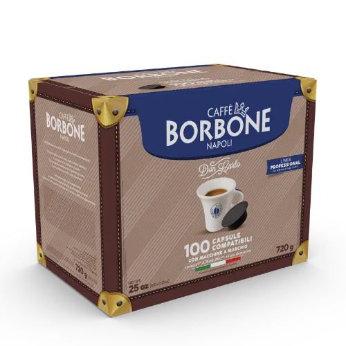 BORBONE DON CARLO COMPATIBILE A MODO MIO MISCELA ORO 50 - 100 PZ