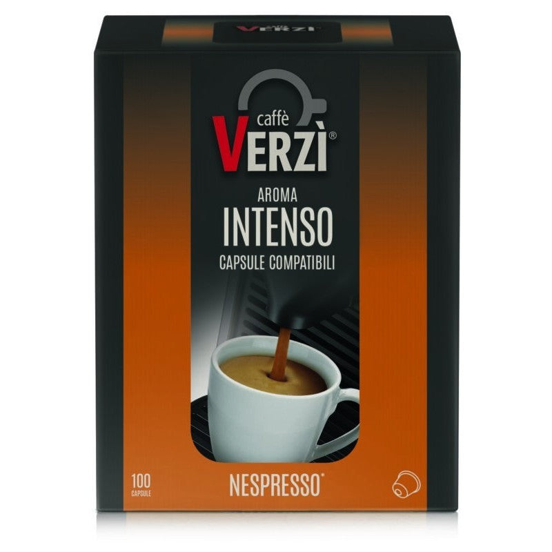 VERZI COMPATIBILE NESPRESSO AROMA INTENSO 100PZ