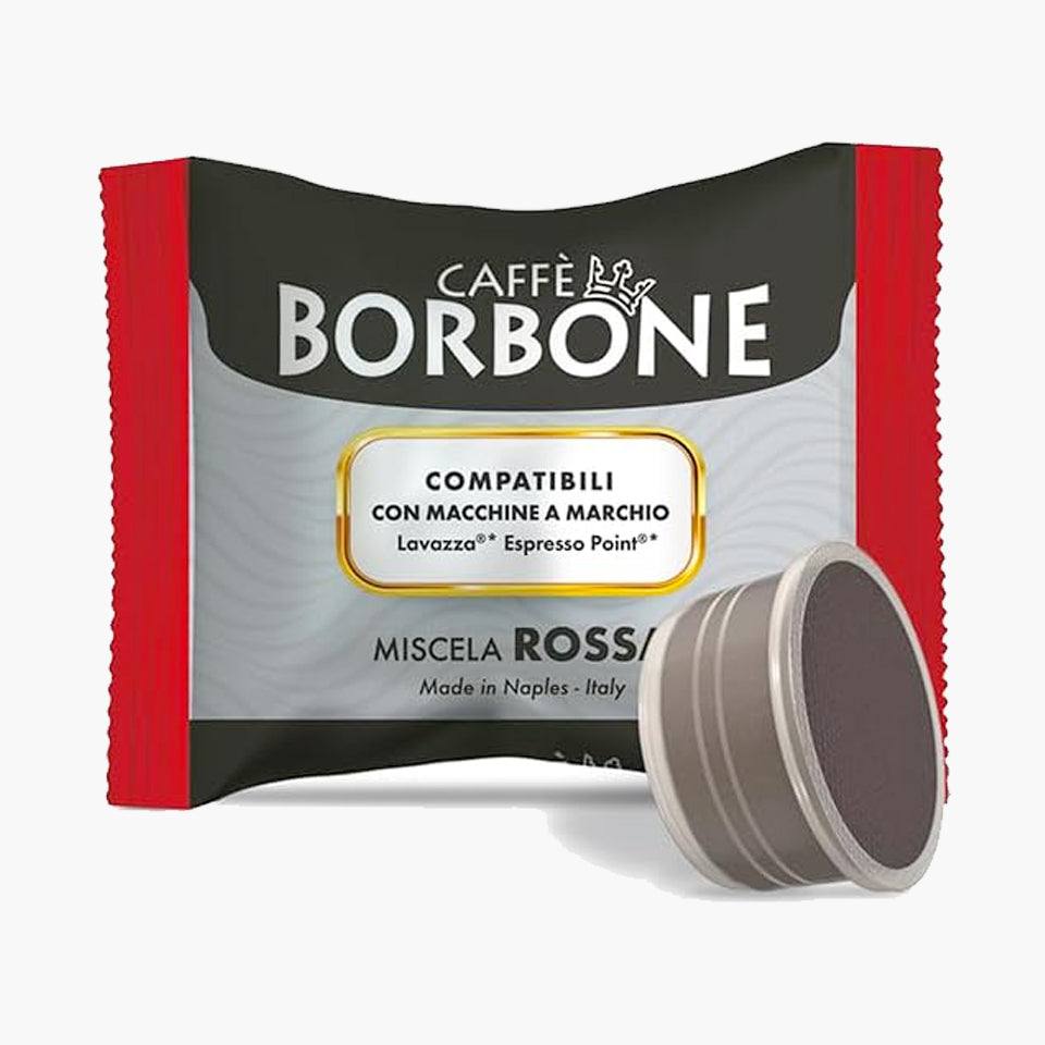 BORBONE COMPATIBILE ESPRESSO POINT MISCELA ROSSA 50 - 100 PZ