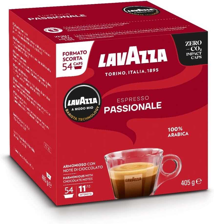 Capsule PASSIONALE LAVAZZA 54 Capsule A Modo Mio 100% Arabica