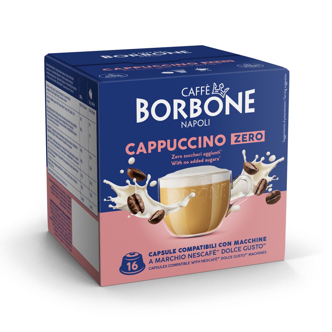 BORBONE COMPATIBILE DOLCE GUSTO CAPPUCCINO ZERO 16PZ