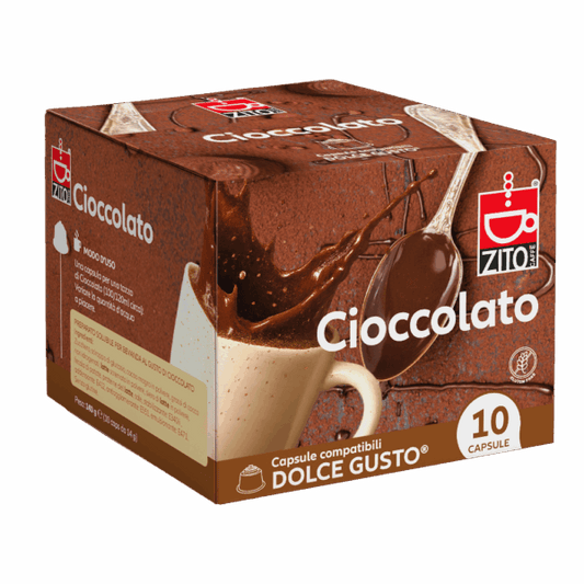 ZITO COMPATIBILE DOLCE GUSTO CIOCCOLATO 10PZ