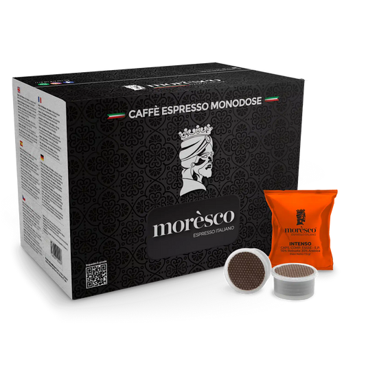 100 Capsule Compatibile E.P. – ESSSE INTENSO – Caffè Moresco