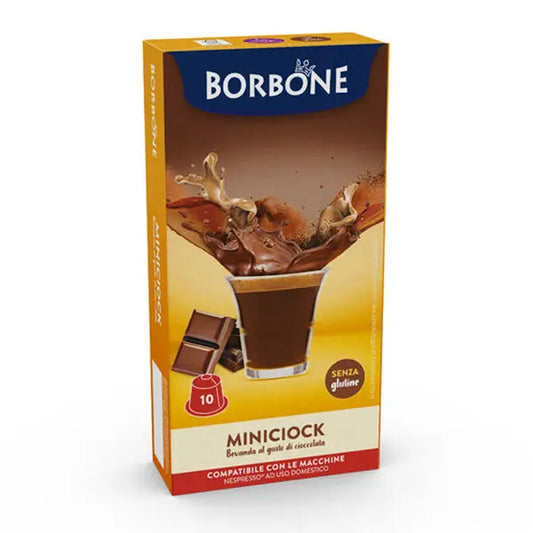 BORBONE COMPATIBILE NESPRESSO MINICIOK 10PZ