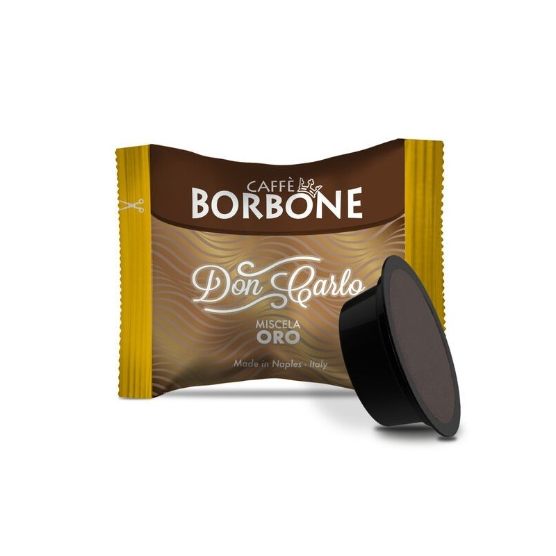 BORBONE DON CARLO COMPATIBILE A MODO MIO MISCELA ORO 50 - 100 PZ