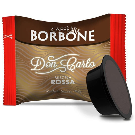 BORBONE DON CARLO COMPATIBILE A MODO MIO MISCELA ROSSA 50 - 100 PZ