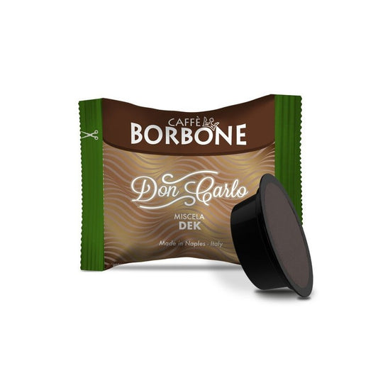 BORBONE DON CARLO COMPATIBILE A MODO MIO MISCELA DECAFFEINATA 50 - 100PZ