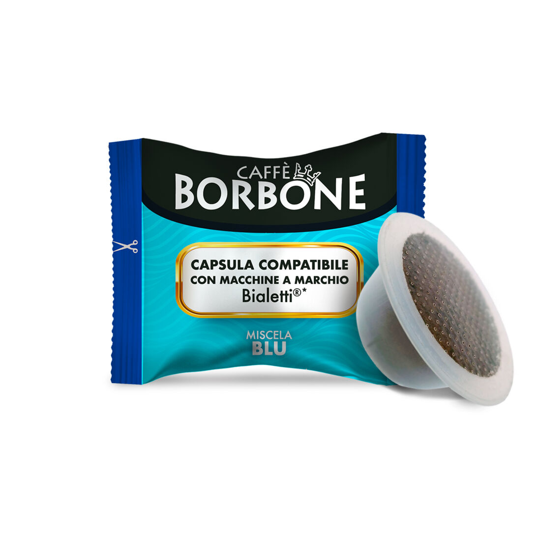 BORBONE COMPATIBILE BIALETTI MISCELA BLU 100PZ