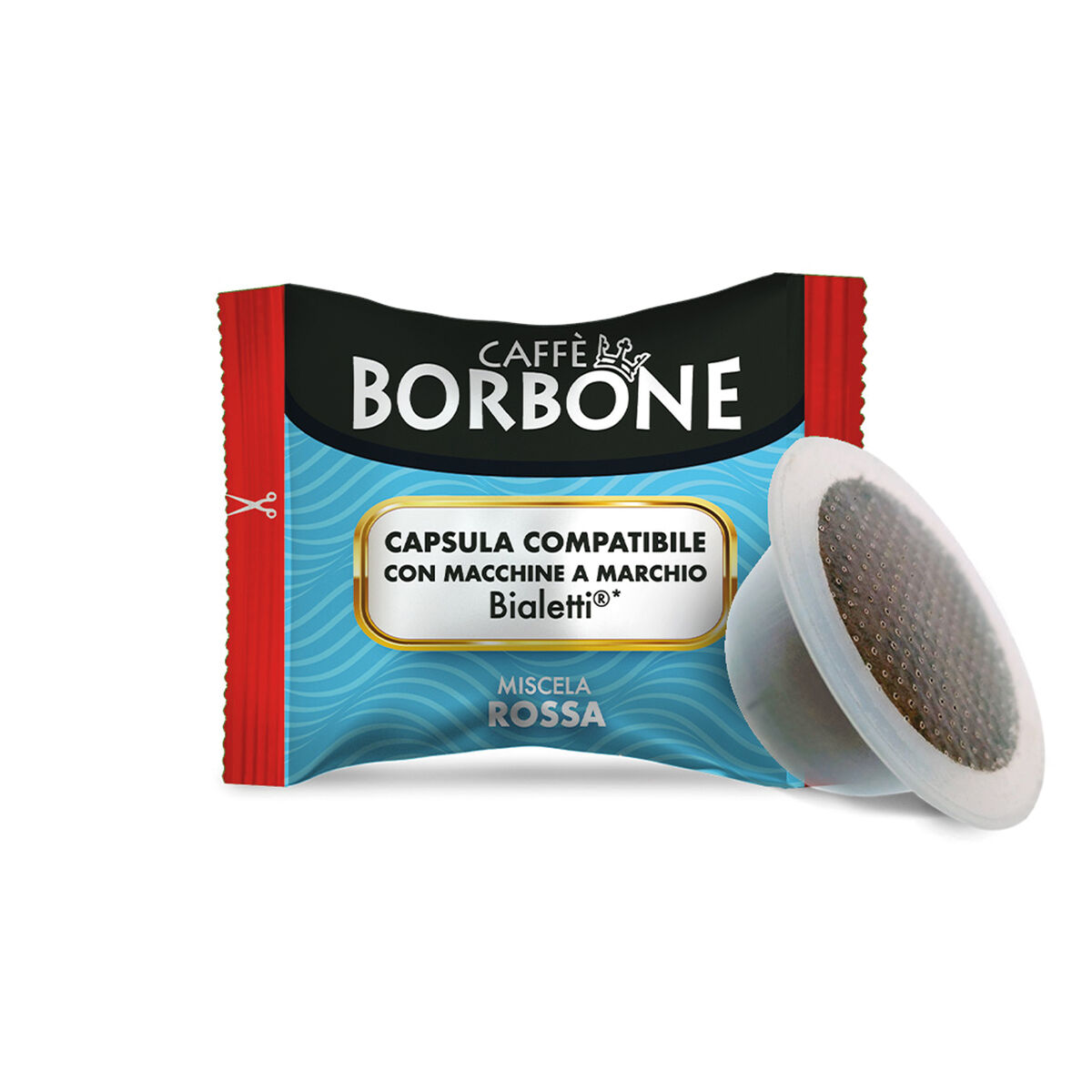 BORBONE COMPATIBILE BIALETTI MISCELA ROSSA 100PZ