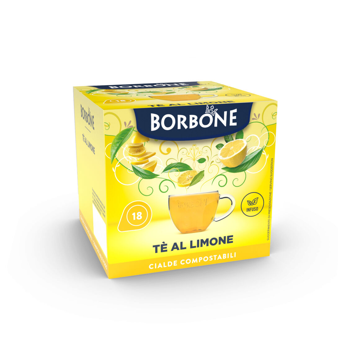 BORBONE CIALDA ESE 44 MM TE' AL LIMONE 18PZ