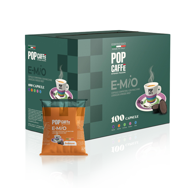 POP CAFFE' A MODO MIO INTENSO 100PZ