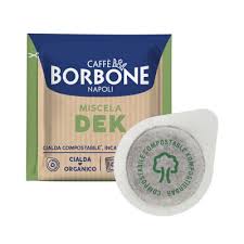 BORBONE CIALDA ESE 44 MM MISCELA DEK 50 - 100 - 150 PZ INCARTO RICICLABILE