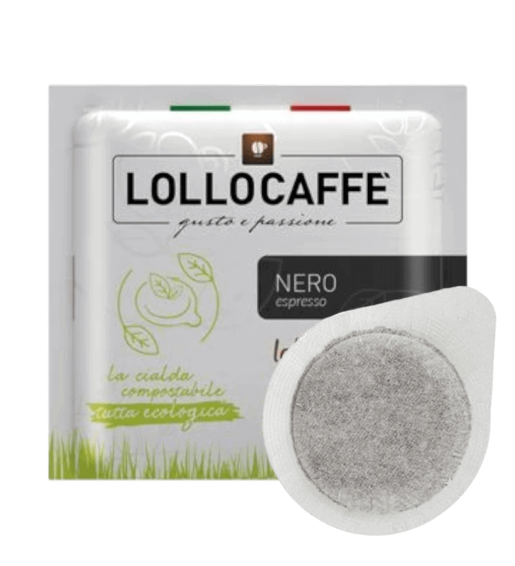 LOLLO CIALDA ESE 44 MM MISCELA NERA 150PZ