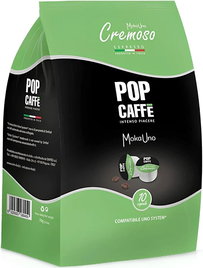 CAPSULE CAFFE POP MOKA CUP 1 INTENSO COMPATIBILI ILLY KIMBO UNO SYSTEM (Copia)