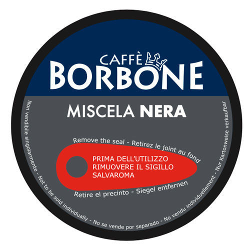 90 Capsule Caffè Borbone Miscela NERA Compatibili con macchine a marchio Nescafé ®* Dolce Gusto ®* - Coffee Break Shop