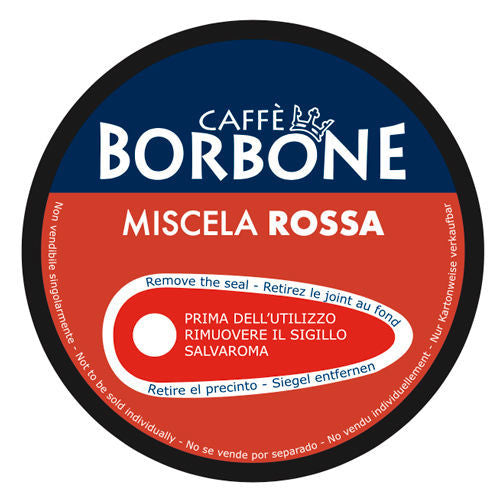BORBONE Capsule Caffè Miscela ROSSA Compatibili con macchine a marchio Nescafé ®* Dolce Gusto ®* - Coffee Break Shop