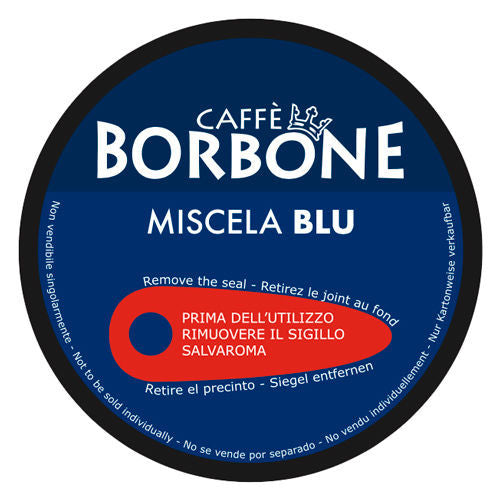 BORBONE Capsule Caffè Miscela BLU Compatibili con macchine a marchio Nescafé ®* Dolce Gusto ®* - Coffee Break Shop