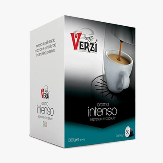 VERZI CAFFè CAPSULA COMPATIBILE CAFFITALY 80 PZ GUSTO INTENSO - Coffee Break Shop