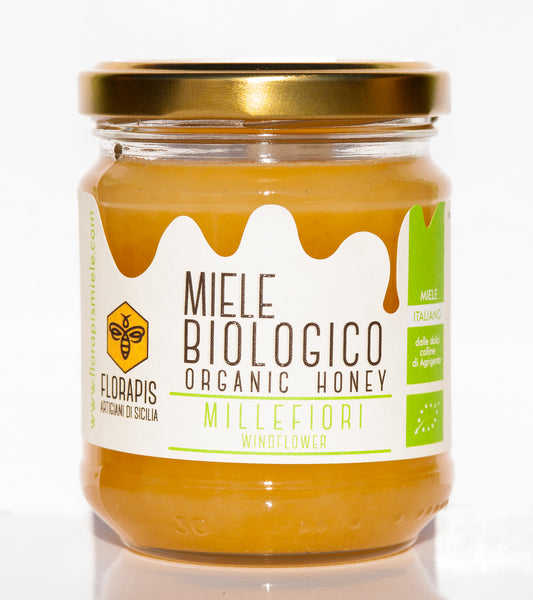 MIELE BIOLOGICO SICILIANO MILLEFIORI 250 - 500 - 1000