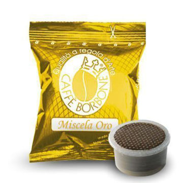 BORBONE CAPSULE ESPRESSO POINT MISCELA ORO - GOLD  50 - 100 PZ - Coffee Break Shop