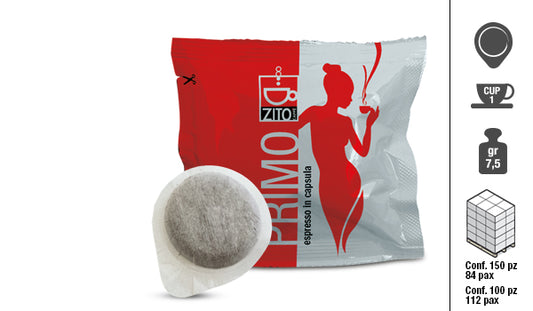 ZITO CAFFE MISCELA PRIMO IN CIALDA ESE 44 MM PZ 100 - Coffee Break Shop