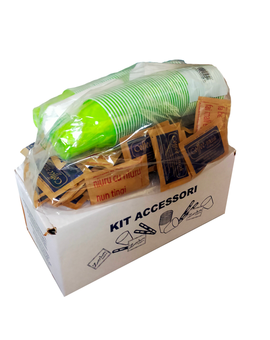 KIT ACCESSORI ZUCCHERO DI CANNA - 50 PZ - 100 PZ - 150 PZ - Coffee Break Shop