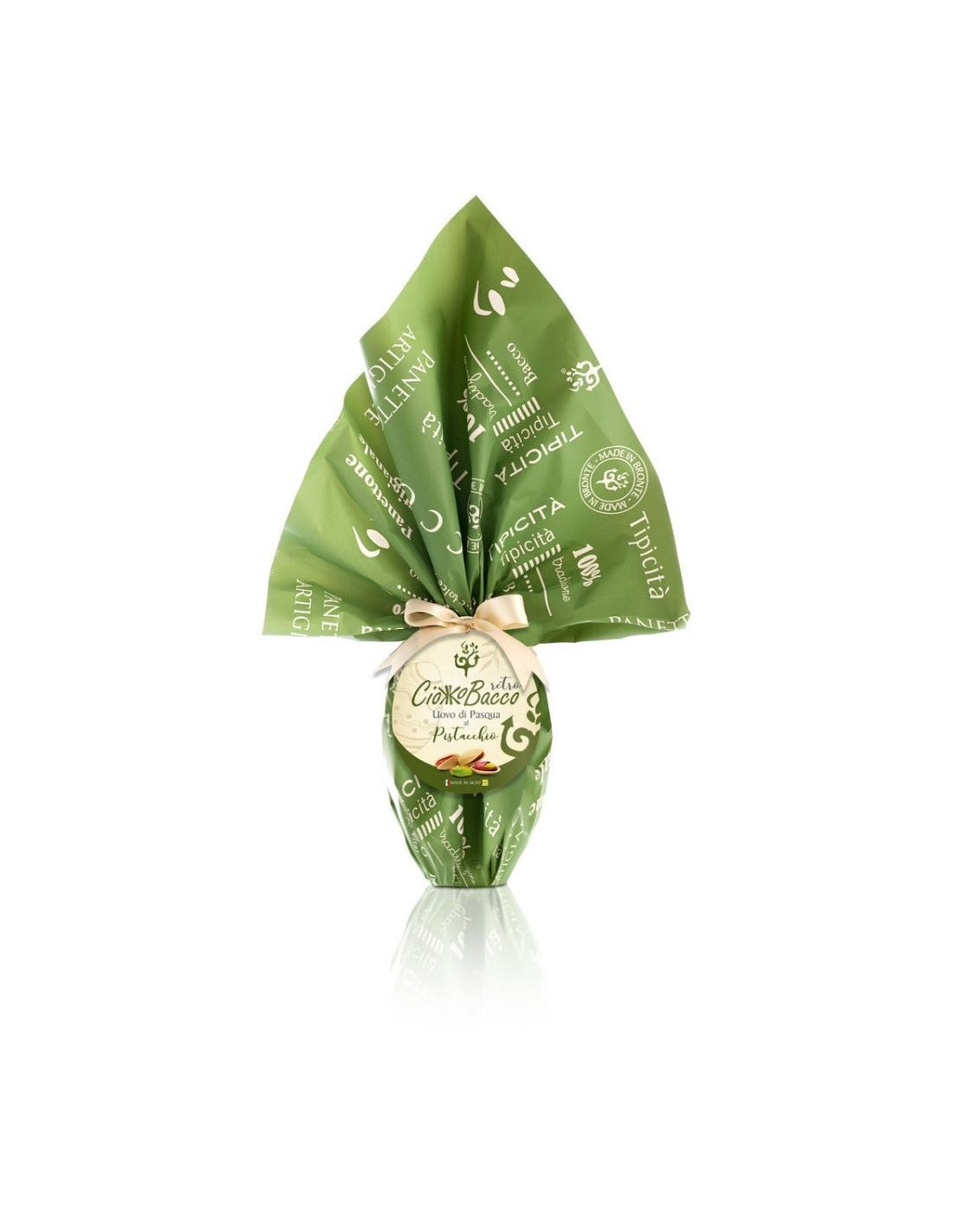 Uovo Ciokkobacco Retrò al pistacchio 400 gr